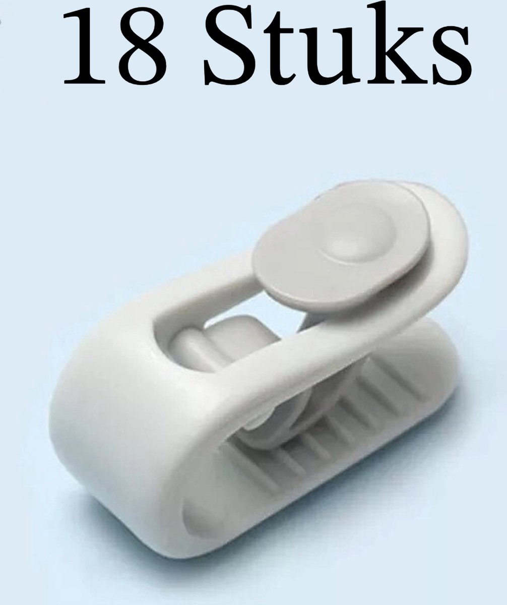 Dekbedclips - Dekbed Klemmen - Dekbed Clips - 18 STUKS - Knijpers - Laken - Deken - Groen