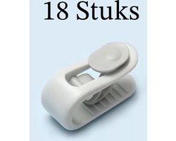 Dekbedclips - Dekbed Klemmen - Dekbed Clips - 18 STUKS - Knijpers - Laken - Deken - Groen