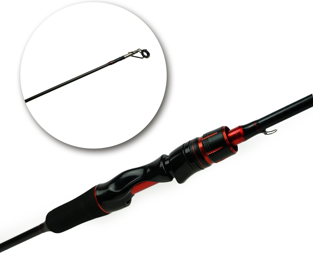 Eurocatch Tannuozhe - 1,80m 3-25g - Japan Style - 2 Delen - Spinhengel - Roofvissen - Werphengel