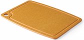 HENDI Houtvezel snijplank – anti-slip – groef voor vloeistof – 440x325 mm – bruin