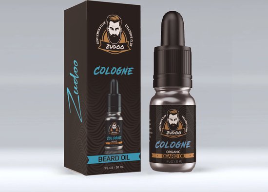 Zudoo's Baardolie - Cologne - Voor Alle Huidtypes en Baarden - Duurzaam