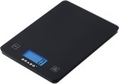 Bol.com BRASQ Digitale keukenweegschaal Zwart - Weegschaal Keuken - Weegvermogen 10 KG - Precisie Weegschaal aanbieding