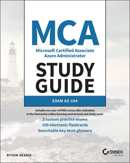 Sybex Study Guide 104 - MCA Microsoft Certified Associate Az ... - cover