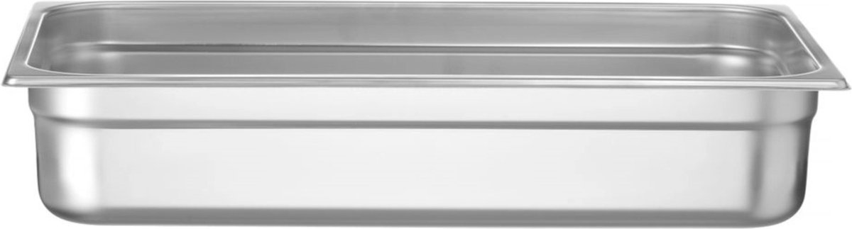 HENDI Gastronormbak – roestvaststaal – 14L – 100mm hoog – stapelbaar