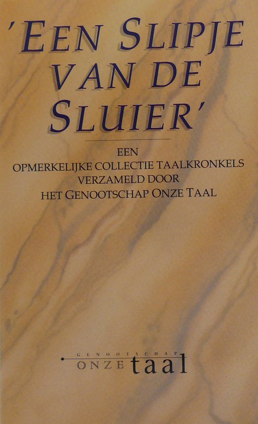 Slipje van de sluier