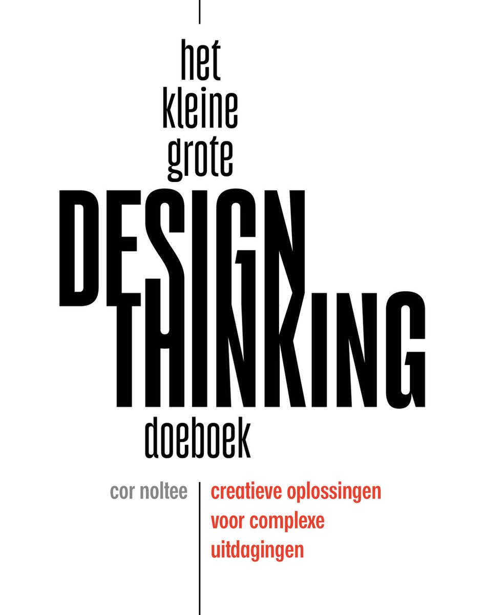 Omslag van Het kleine grote design thinking doeboek