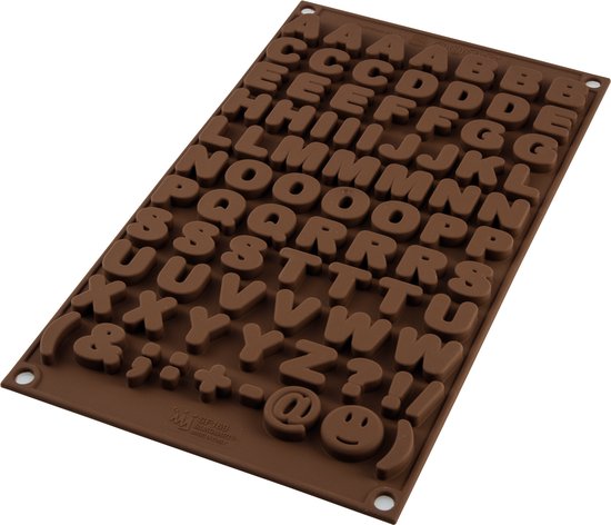 Siliconen mal met letter vlag, fondant mal bakken chocolade vorm bakken gereedschap taart decoreren roze, 10.4cm*10.9cm*0.7cm