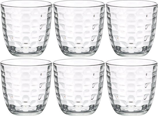 Foto: 12x stuks tumbler waterglazen sapglazen transparant 300 ml glazen drinkglazen