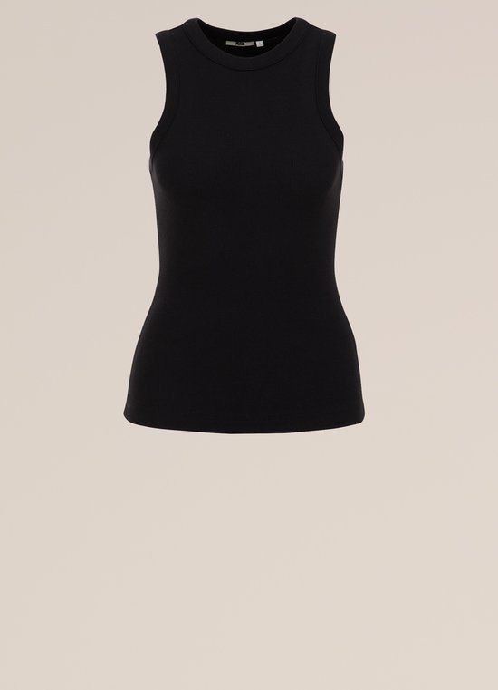 WE Fashion Débardeur femme côtelé