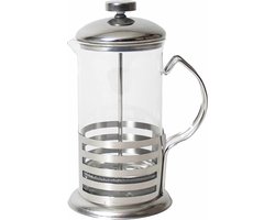 Gerimport French Press -cafetière glas - 600 ml - 5 kopjes - met filter
