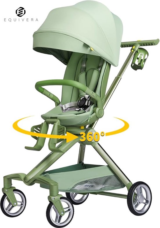 Equivera Reisbuggy - Buggy - Opvouwbare Buggy - Inklapbare Buggy - Compacte Buggy