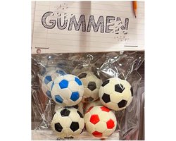 foto van Gum | Potlood Gum | Studeren | School | 4 Stuk | 4Gum | voetbal gummen | sport gum | gummen |