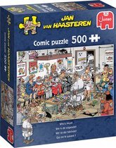 Jan van Haasteren - Wie is de volgende? - 500 stukjes puzzel - Legpuzzel