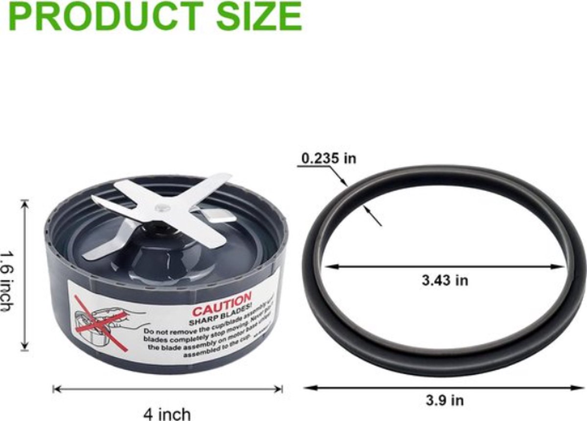 NutriBullet Lame d'extracteur de rechange compatible avec les