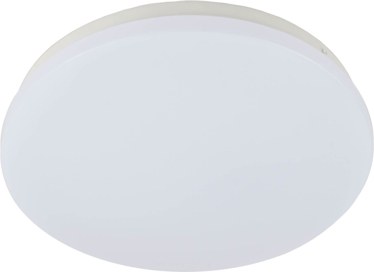 Ledvion - LED Plafonddlamp Wit (Ø25.5cm - 18W - 3000K - 1800L) IP20 - Geïntegreerd LED