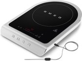 Bol.com SMEG PIC01WHMEU - Vrijstaande Inductiekookplaat - Mat Wit - Collezione - 2100 Watt aanbieding