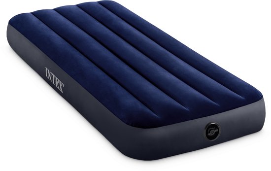 Intex - Matelas pneumatique - Downy Junior Twin - 1 personne - 191x76x22 cm
