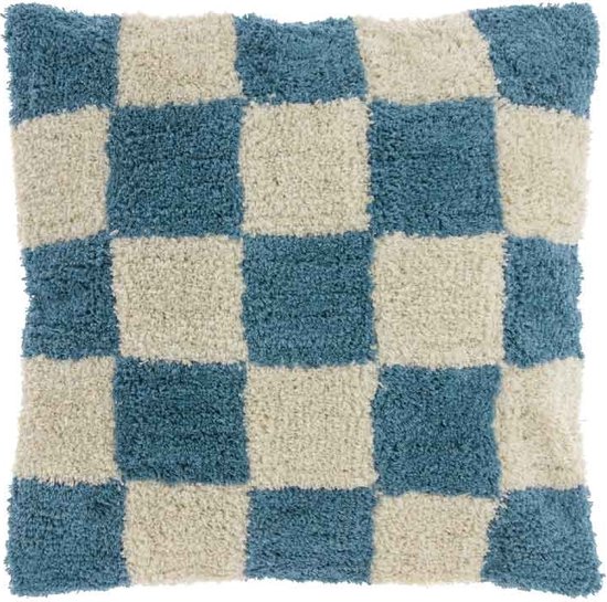 Unique Living - Sierkussen Ziva Jeans Blue -45x45cm
