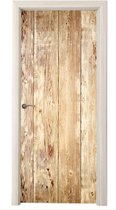 Deurposter 80x205 cm - Deursticker Hout - Vintage - Plank - Eik - Meubelfolie zelfklevend - Deurfolie woonkamer - Interieurfolie fotobehang - Deur plakfolie - Deurstickers - Deurbehang sticker - Kamer decoratie