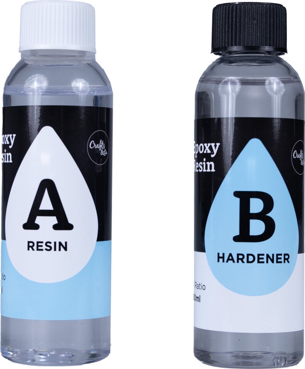 Epoxy Giethars - 2 Componenten - 2x 150ml — afbeelding 2