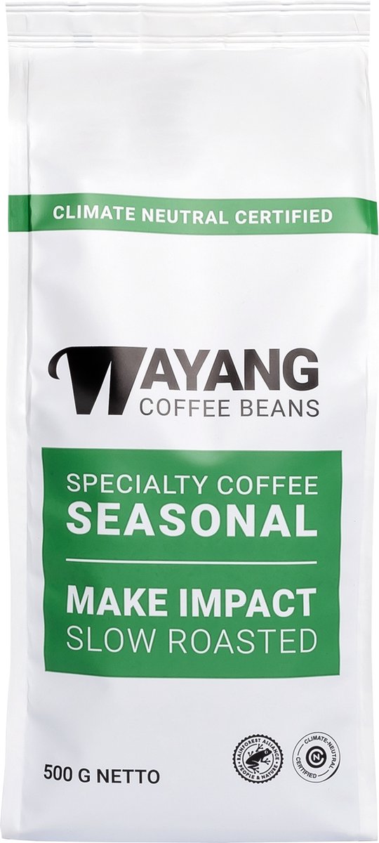 Goedkoopste Wayang coffee beans - Seasonal - 6 x 500 gram