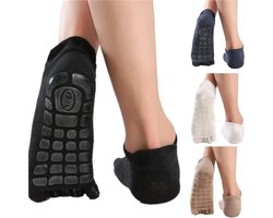 Nieuwe Winter Dikke Vijfvinger Sokken voor Mannen | Warme, Antislip Fitness Toesokken | Lage Kuit Slippers voor Binnen | Comfortabele Huissokken, Sport Sokken, Vijfvingersokken