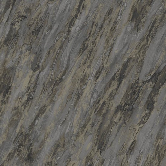 Dutch Wallcoverings - Venezia - Marbre noir pailleté - M663-29