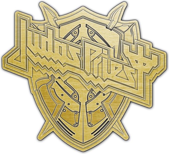 Judas Priest Invincible Shield Unisex Speld - zilverkleurig - Standard