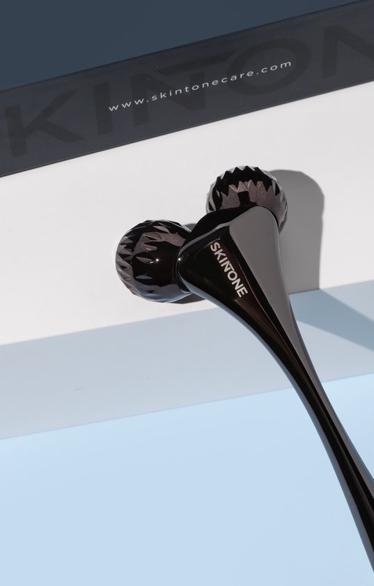 SKINTONE SKIN® - Gezichtsroller - 3D Massage Roller Gezicht - Gezichtsmassage Roller - Face Roller - Gezichtsspieren – Kaakroller – Massageroller - Face lift - 3D facelift – Gezichtsmassageroller - Jade - Bindweefselmassage - Bindweefsel - Gezicht