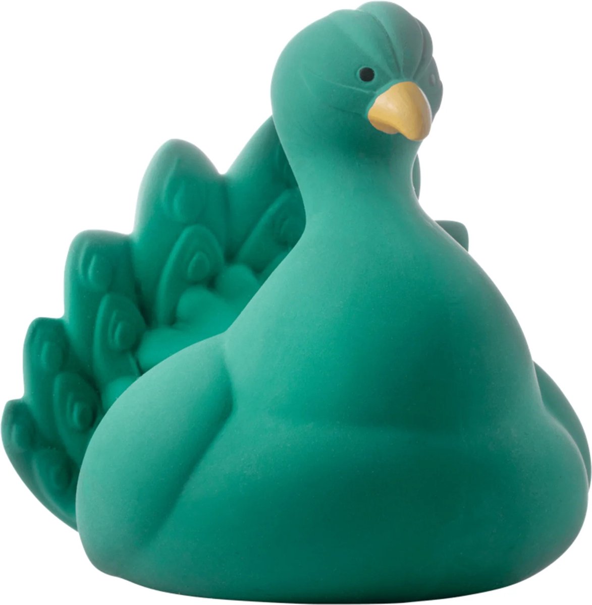 Natruba - Bijtspeelgoed - Pauw - Groen