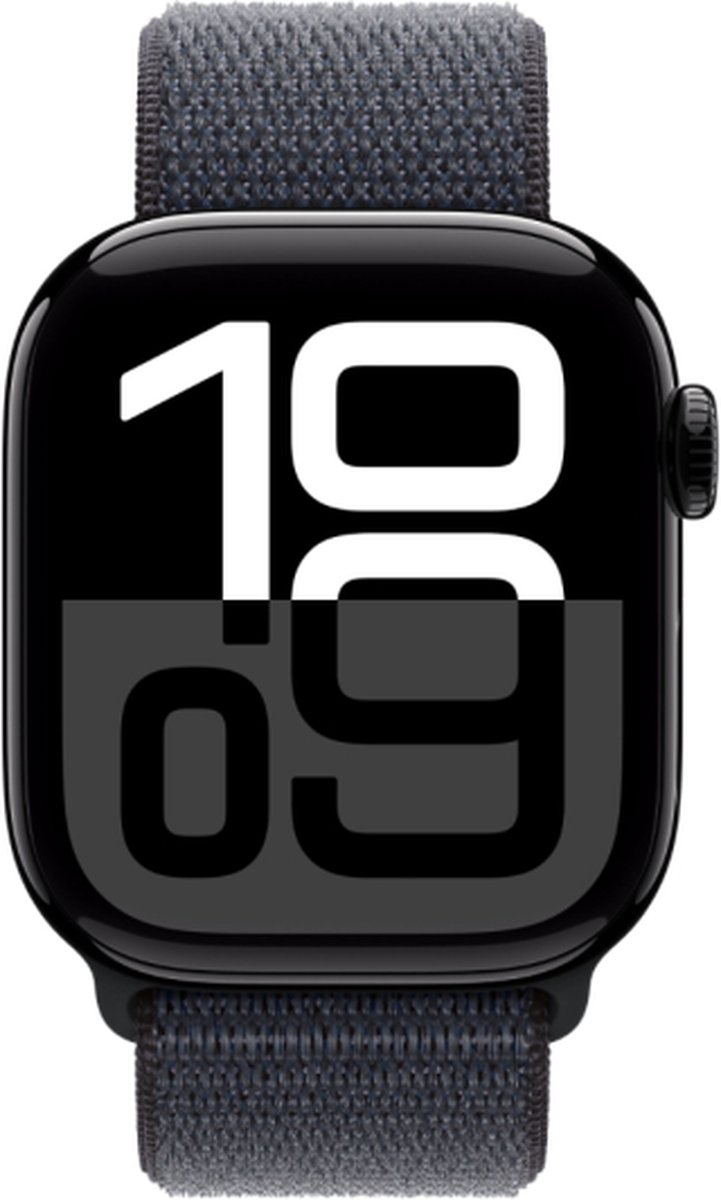 Apple Watch Series 10 4G 46mm Zwart Sport Loop
