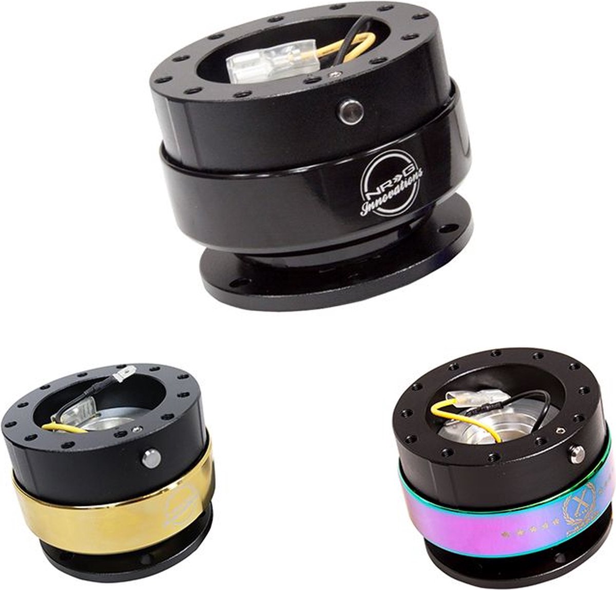NRG Innovations Snap-Off Met Bel Aluminium