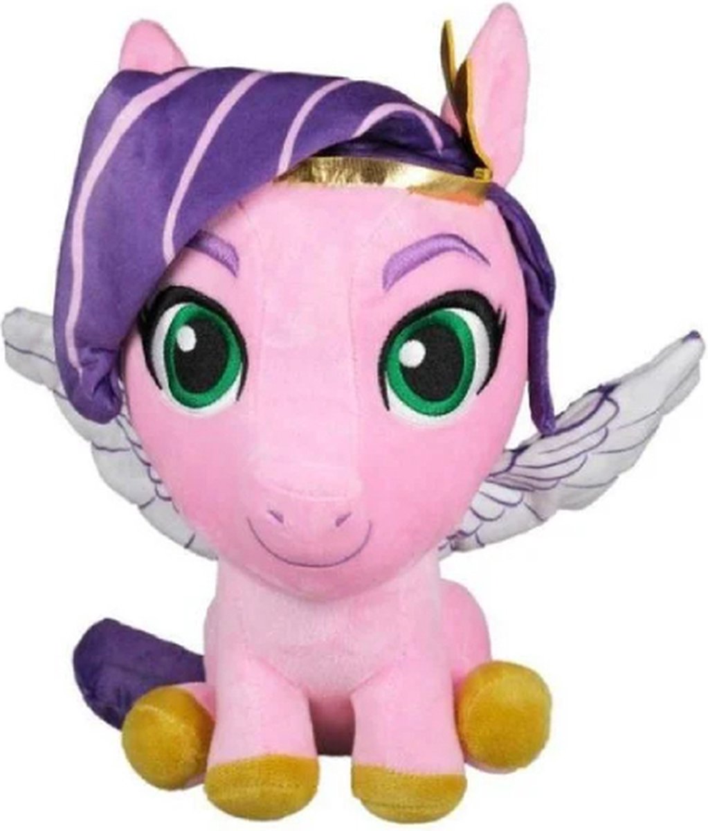 My Little Pony Pipp Petals – Angels Pluche Knuffel 30 cm {Speelgoed Knuffeldier voor kinderen jongens meisjes : Een nieuwe generatie Bekend van Netflix Pipp Petals Zipp Storm Sunny Starscout Izzy Moonbow Hitch Trailblazer}