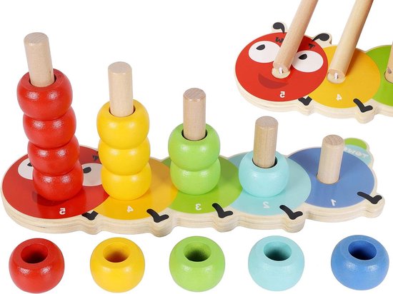 Stapelringen Kinder Speelgoed - Leeractiviteit Voor Fijne