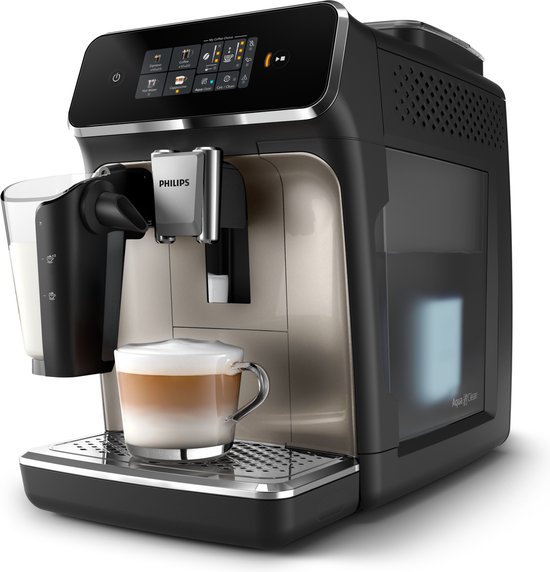 Philips volautomatische koffiemachine uit de 2200-serie, zwart (EP2336/40)