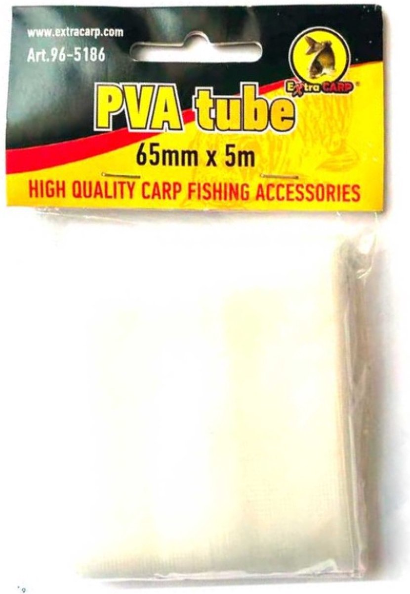 EXC PVA Tube - 65mm x 5 meter - PVA zakjes karpervissen - PVA Bags