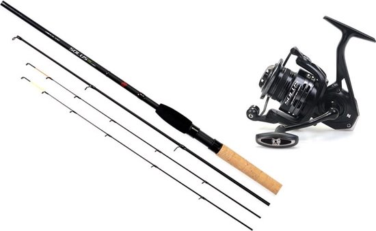 Set Nytro Solus Carp Feeder 10 pieds + Moulinet Solus 3000 + Fil + Method Set 40 g