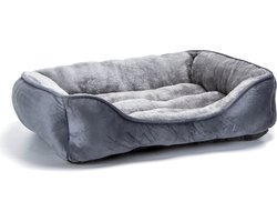Nobleza M21 - Hondenmand - Hondenbed - 87x77x20 cm - XL - Grijs