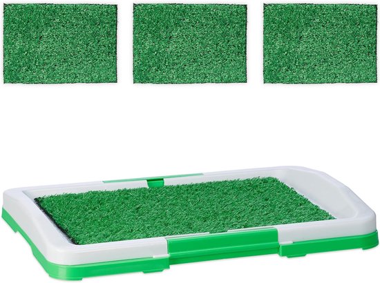 Herbruikbaar hondentoilet, zeer doorlatend kunstgras, hondentoilet met