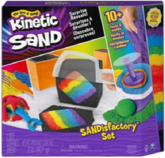 Kinetic Sand Sand Factory Set Pk4