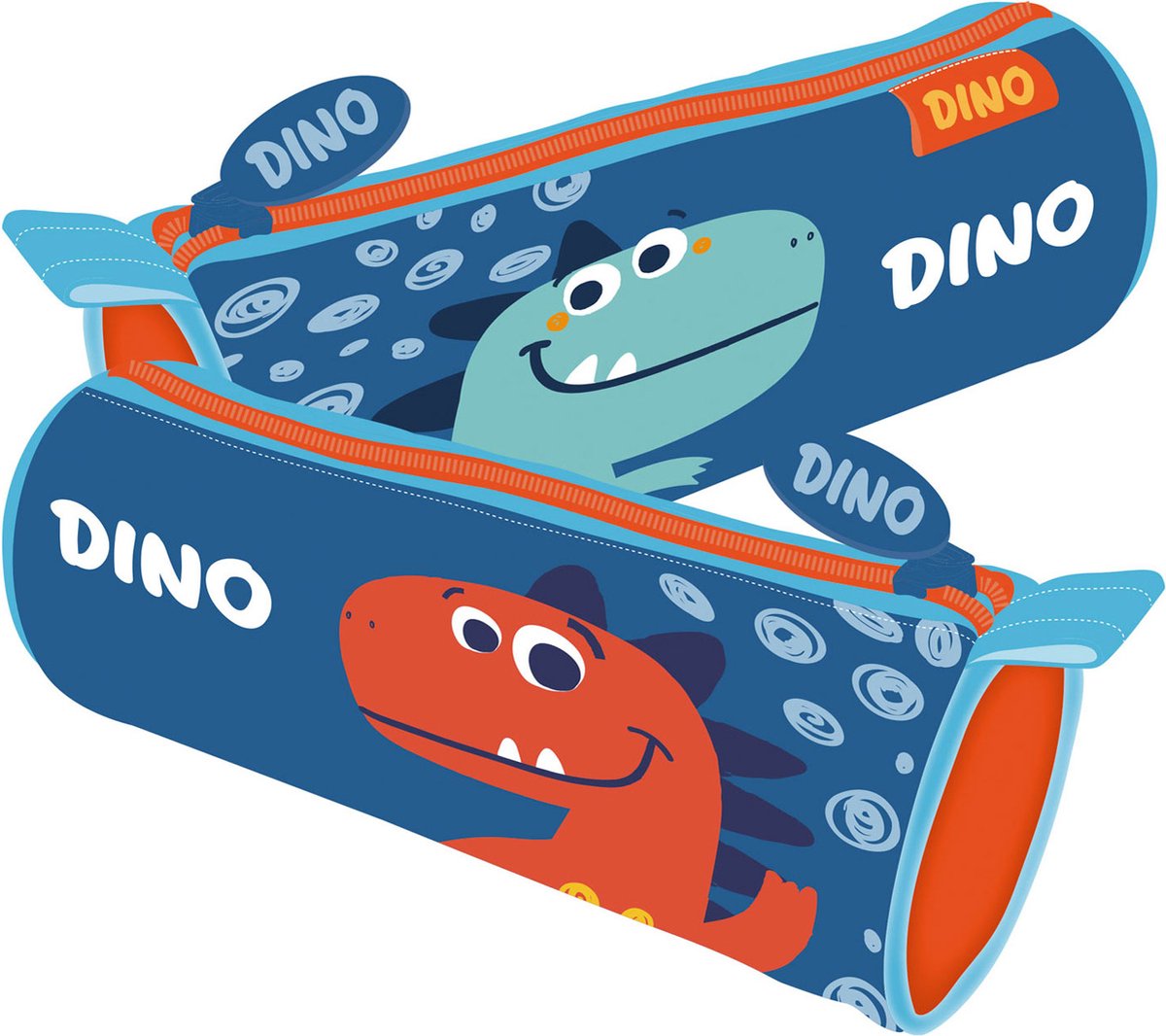 Dinosaurus blauw pennetetui 21 cm