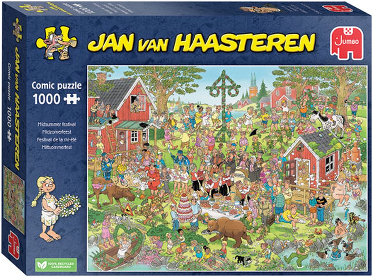 Jan Van Haasteren Puzzel Midzomer Festival - 1000 Stukjes