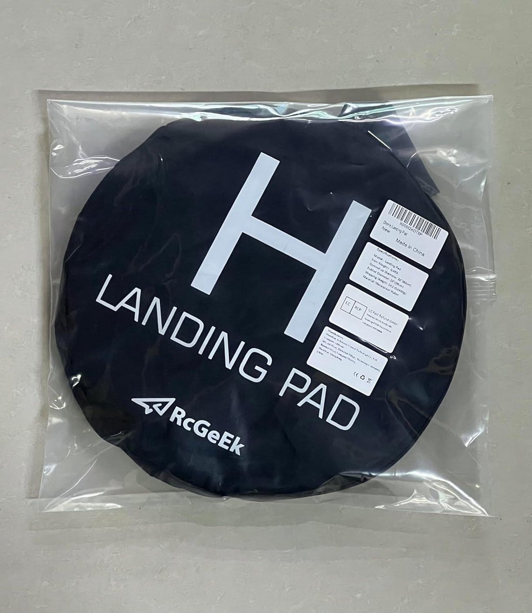 32 inch Universele Drone Landing Pad met LED-verlichting - waterdicht - DJI Mini 3 Pro - Mavic Mini 2 - helikopterplatform - snel vouwbaar - Mini 4 Pro - Mini SE - Air 2/2S - Mavic 3 thumbnail 2