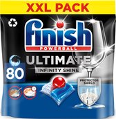 Finish Quantum Ultimate Infinity Shine vaatwastabletten - 80 Stuks