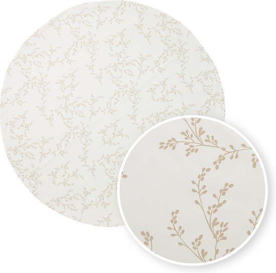 Meyco Baby Branches kinderstoel knoeimat - ⌀110cm - sand