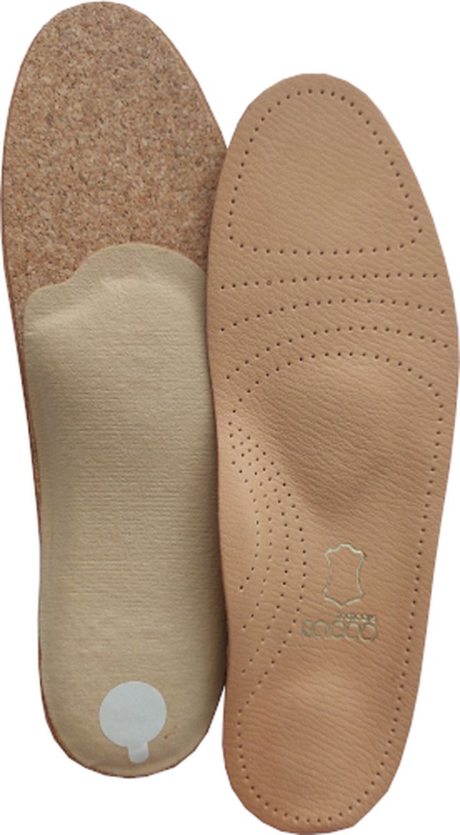 Tacco Deluxe Inlegzool - Steunzool met Voetbed - Ortho-Medical - Voorkomt vermoeide voeten - Maat 35