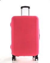 Housse de valise - housse de bagage - Housse de protection pour valise de voyage - Élastique - Rose - XL (71-78cm)