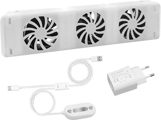 QH Booster radiator ventilator single set- Energiezuinig – 2 x zo snel warm - Tot 22% energiebesparing – Simpel te plaatsen – Fluisterstil