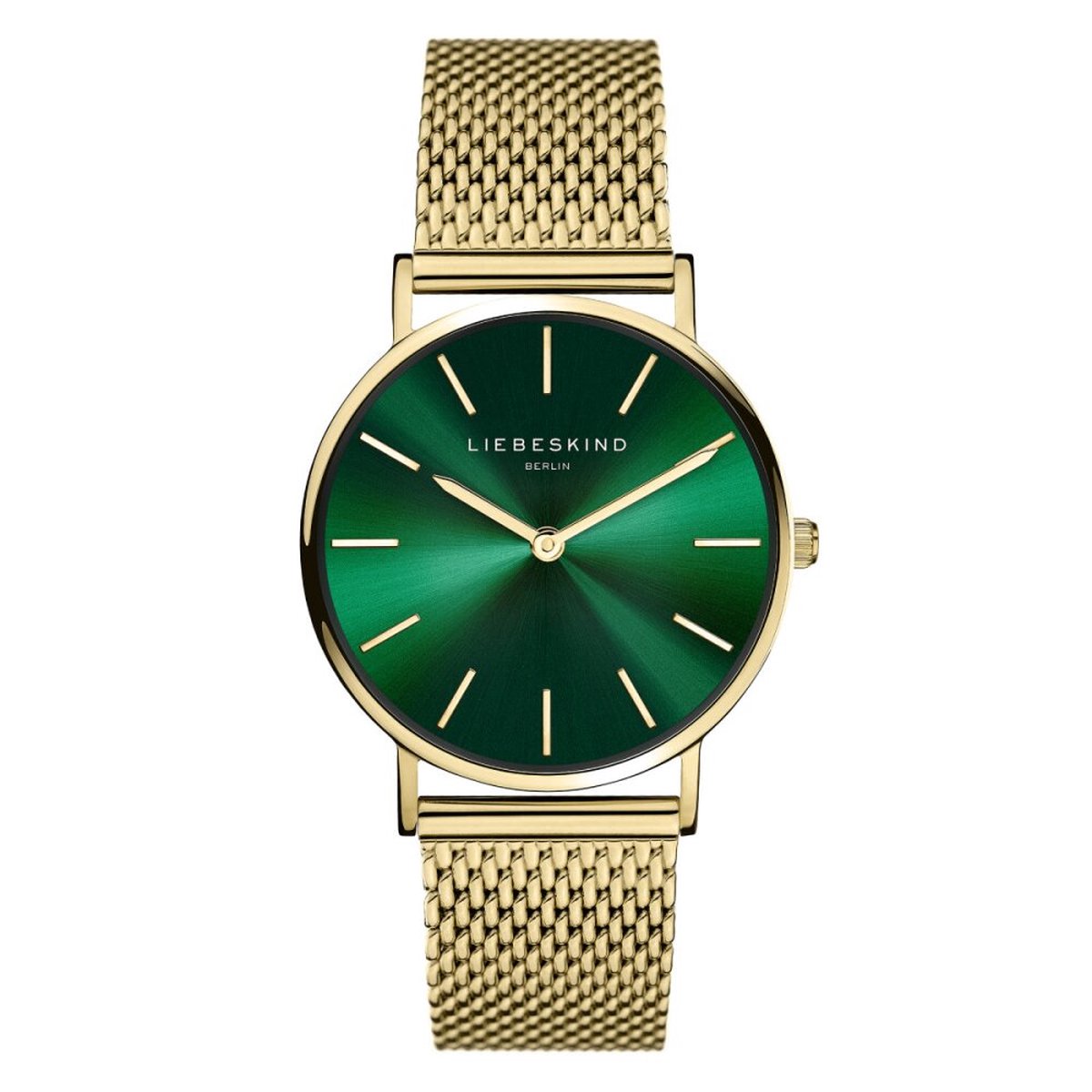 Dames Horloge Liebeskind Liebeskind Berlin Analoog horloge in de kleur Goud bol