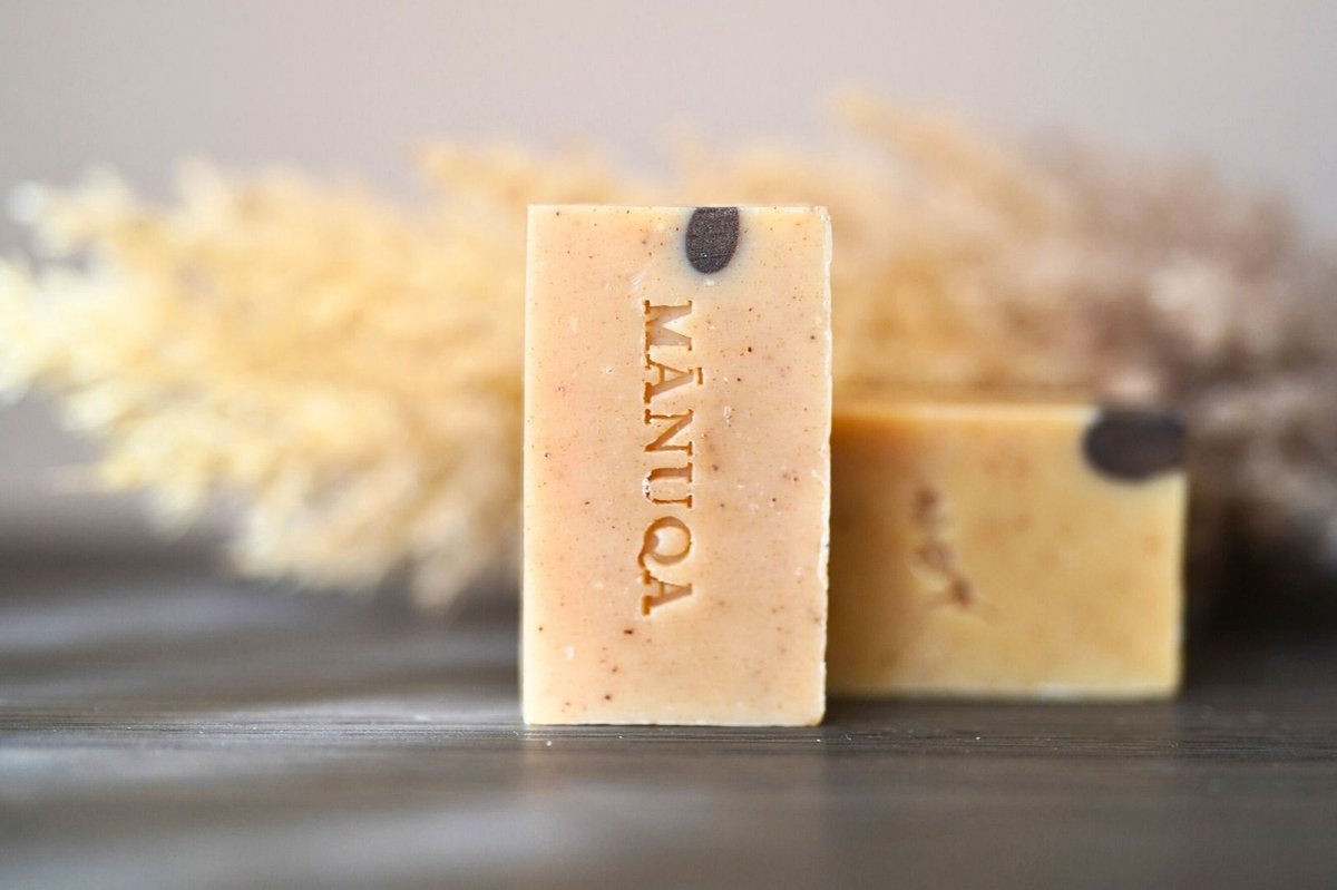 Goedkoopste Kurkuma 100 natuurlijke zeep bar 60 gram 2 stuks - met effectieve ingrediënten tegen eczeem en jeuk